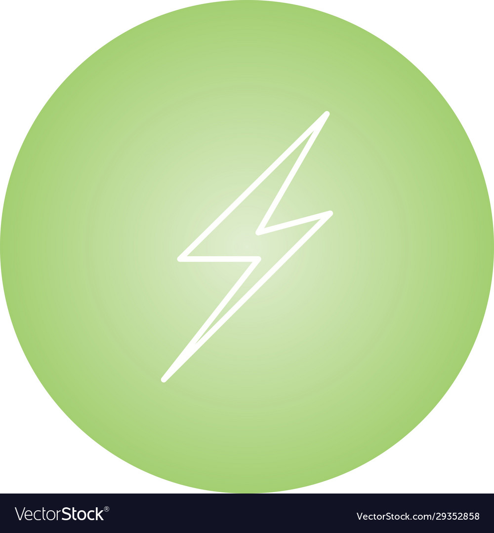 Unique lightening ii line icon Royalty Free Vector Image Unique lightening ii line icon Royalty Free Vector Image