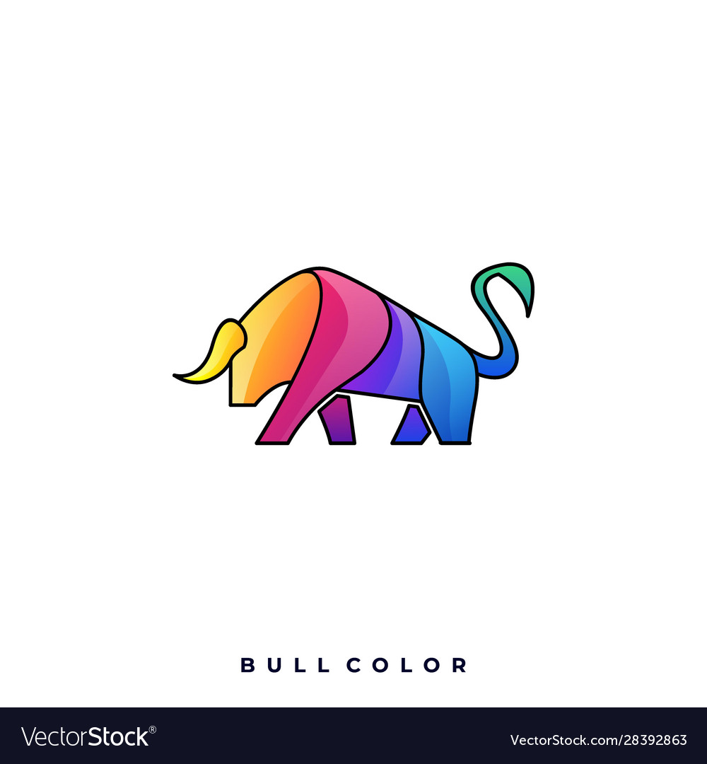 Bull color template