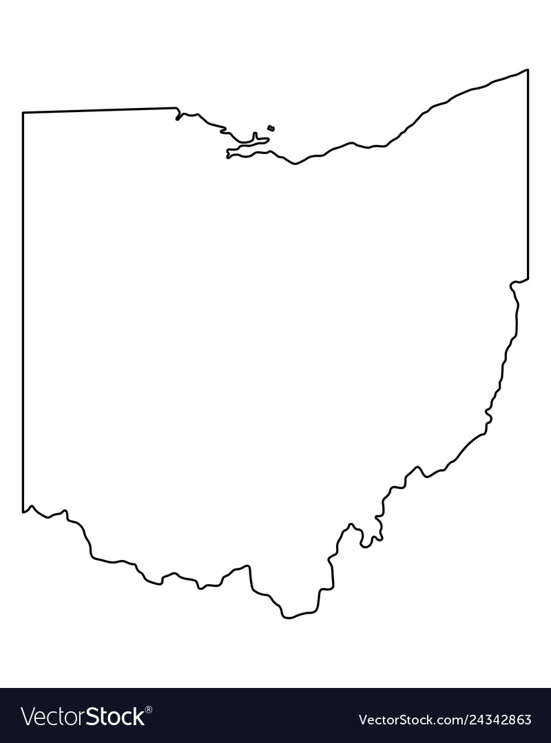 Map of ohio