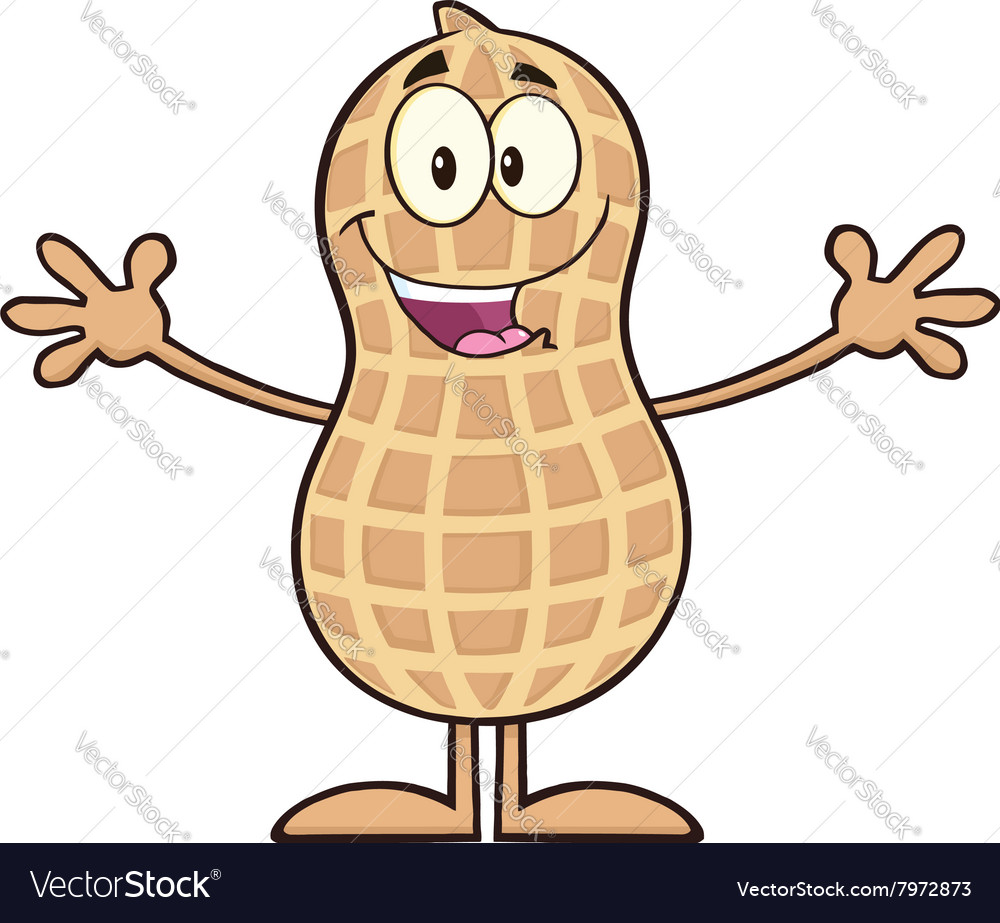 Royal free rf clipart lustig peanut cartoon