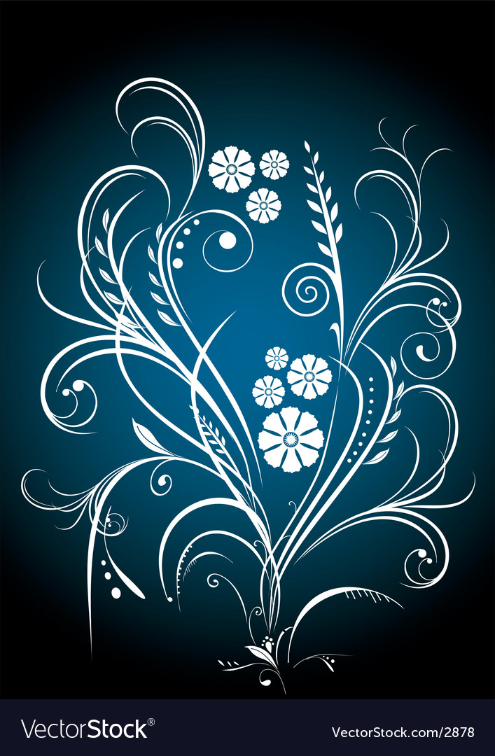 Floral graphic Royalty Free Vector Image - VectorStock