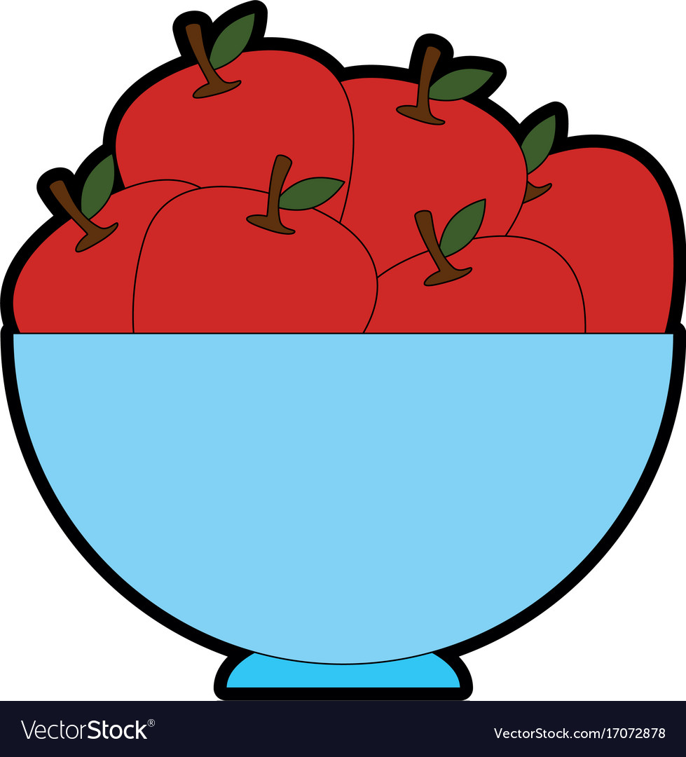 Healthy fruits design Royalty Free Vector Image