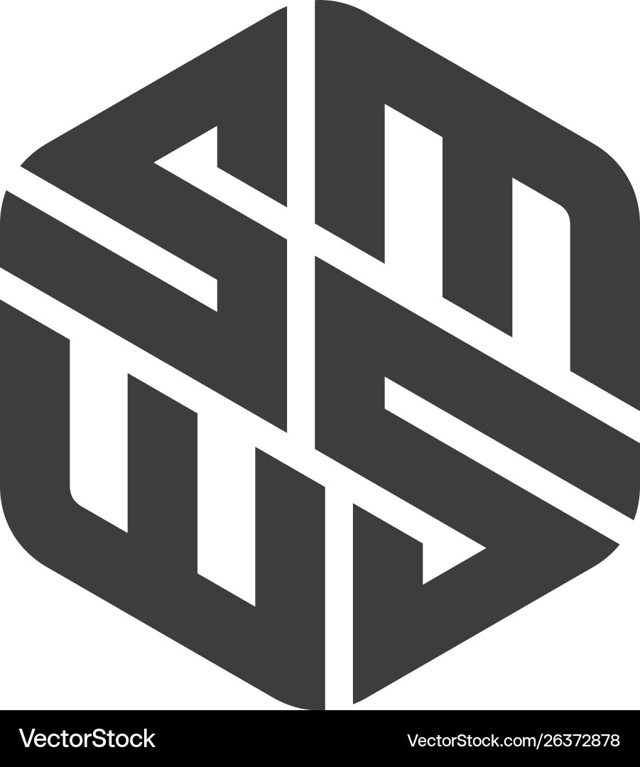 Initial es logo template Royalty Free Vector Image