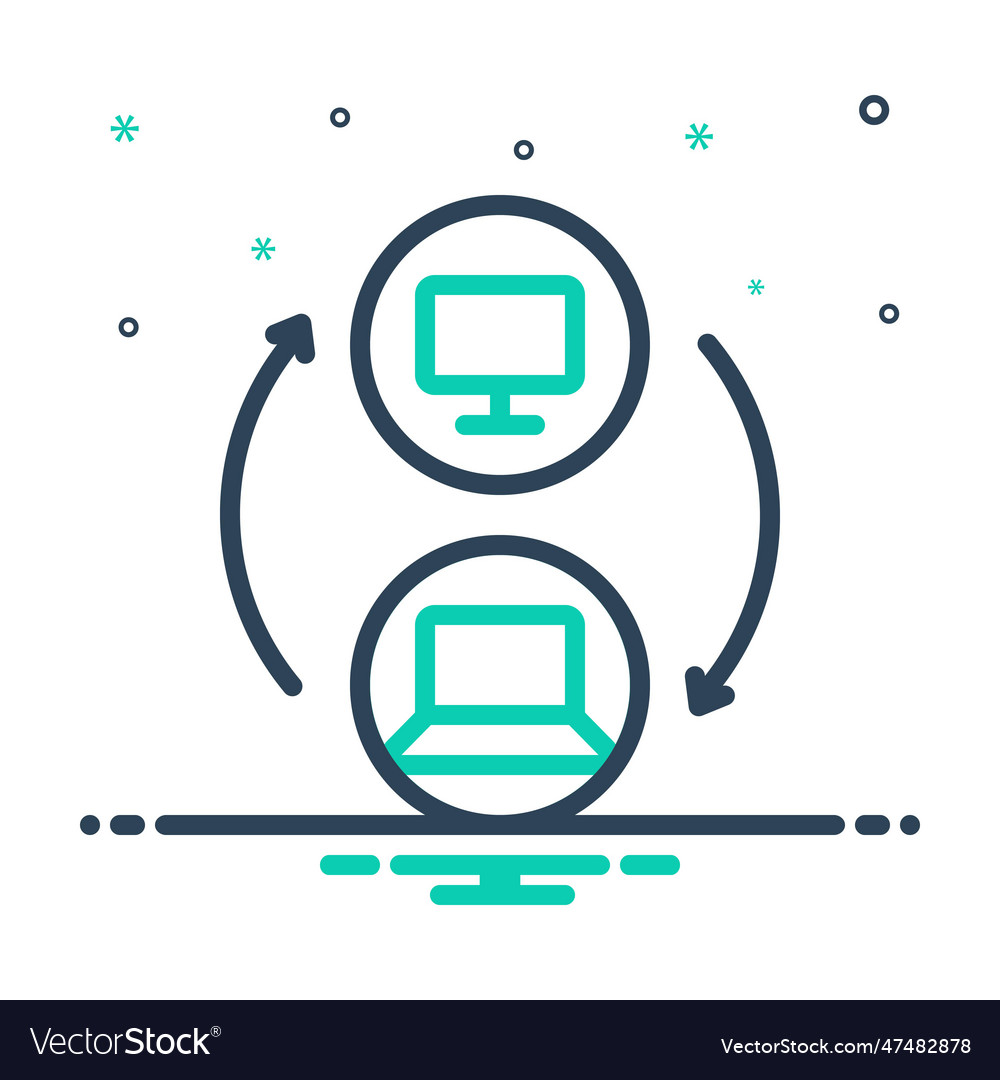 Switching Royalty Free Vector Image - VectorStock
