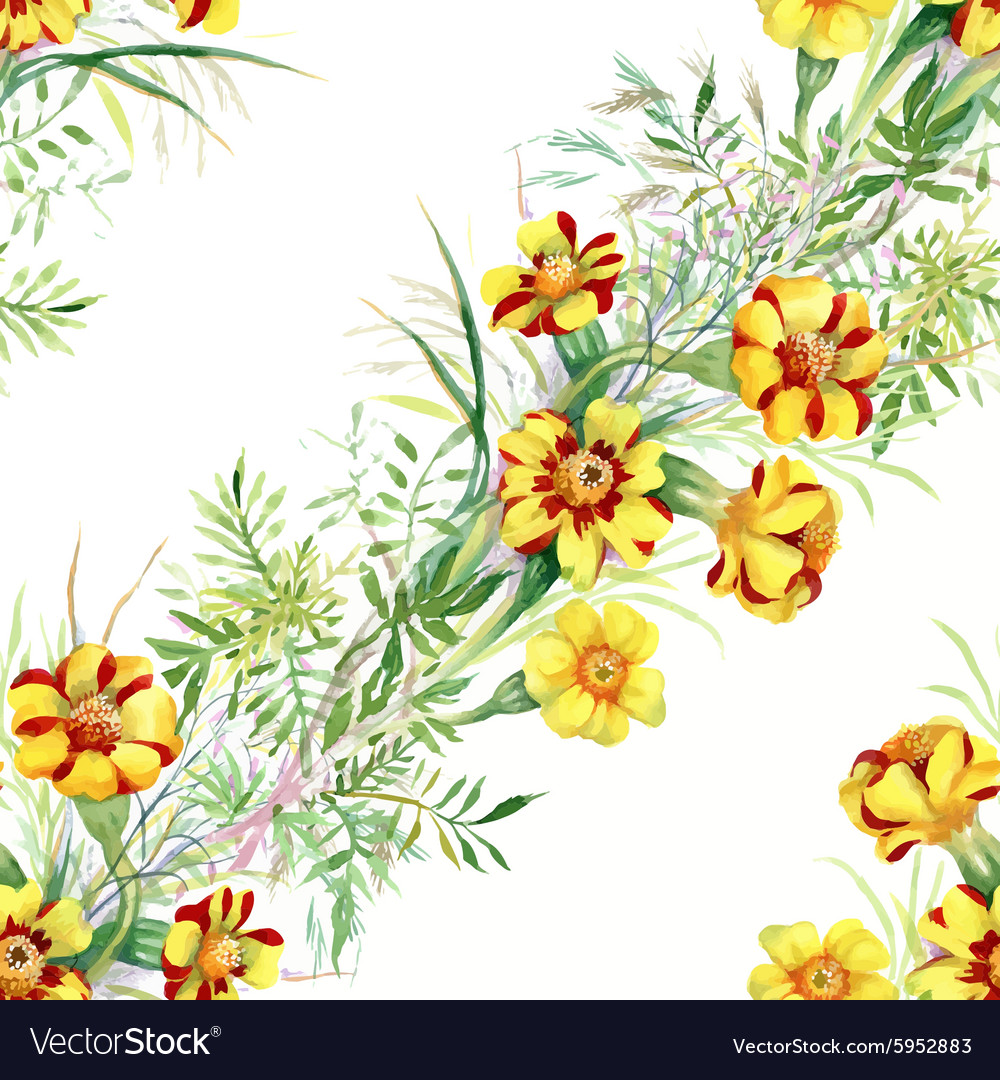 Floral and decorative background design