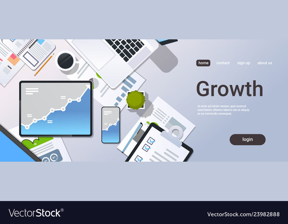 Analysis financial graph finance business chart Vector Image