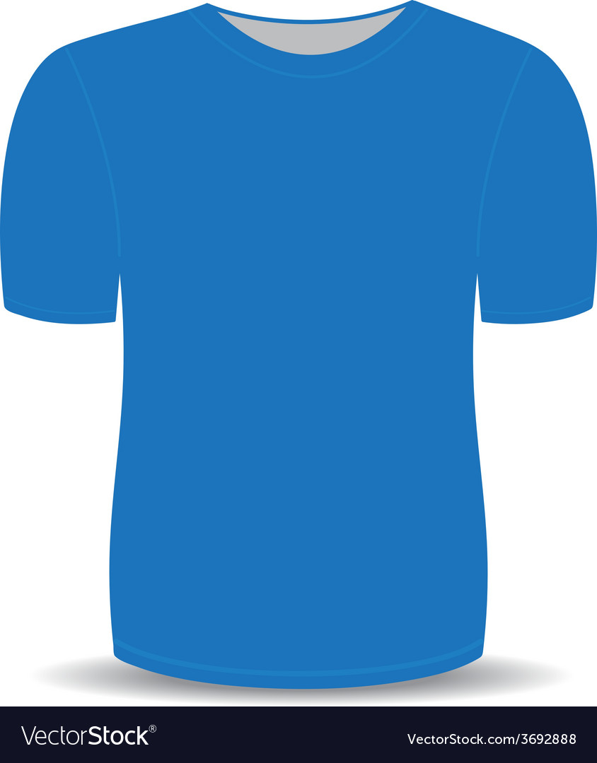 plain t shirt blue