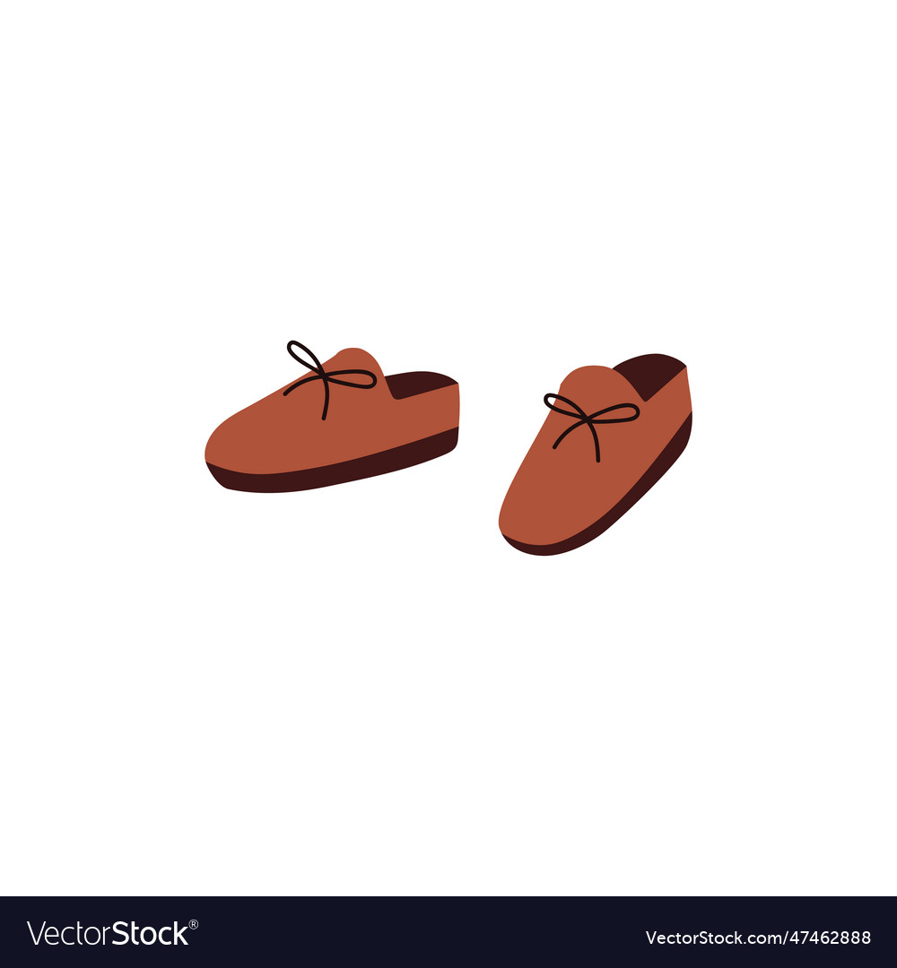 comfortable-leather-shoes-for-walking-and-hiking-vector-image