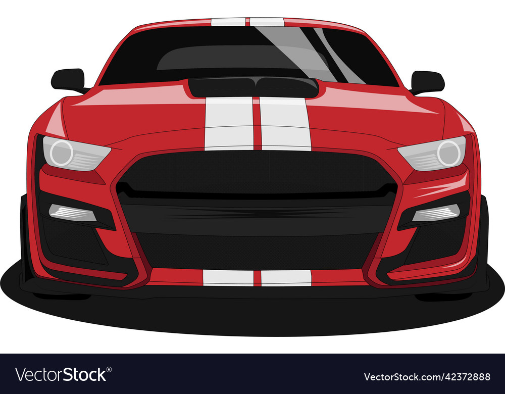 Drift-sports car street racing racing team Vector Image