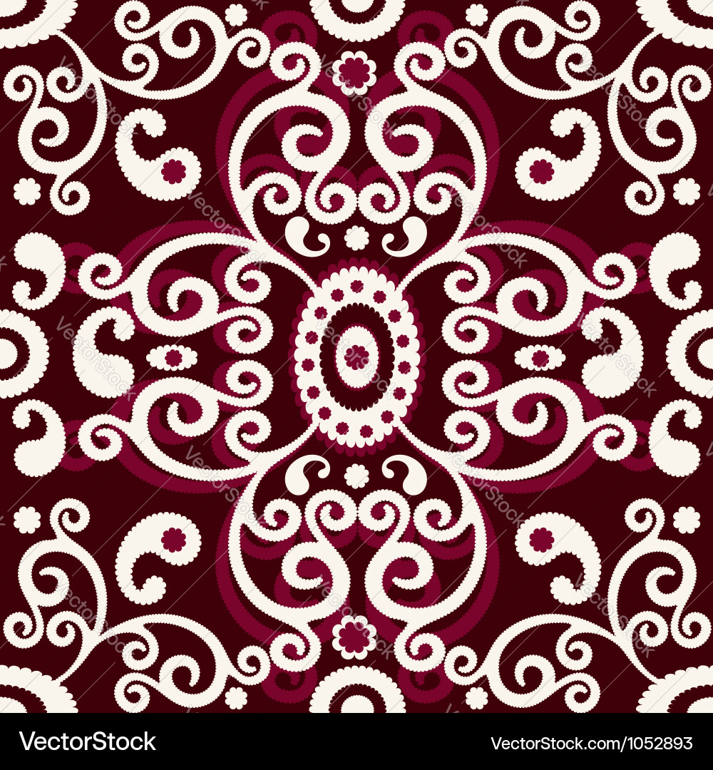 Brown seamless pattern Royalty Free Vector Image