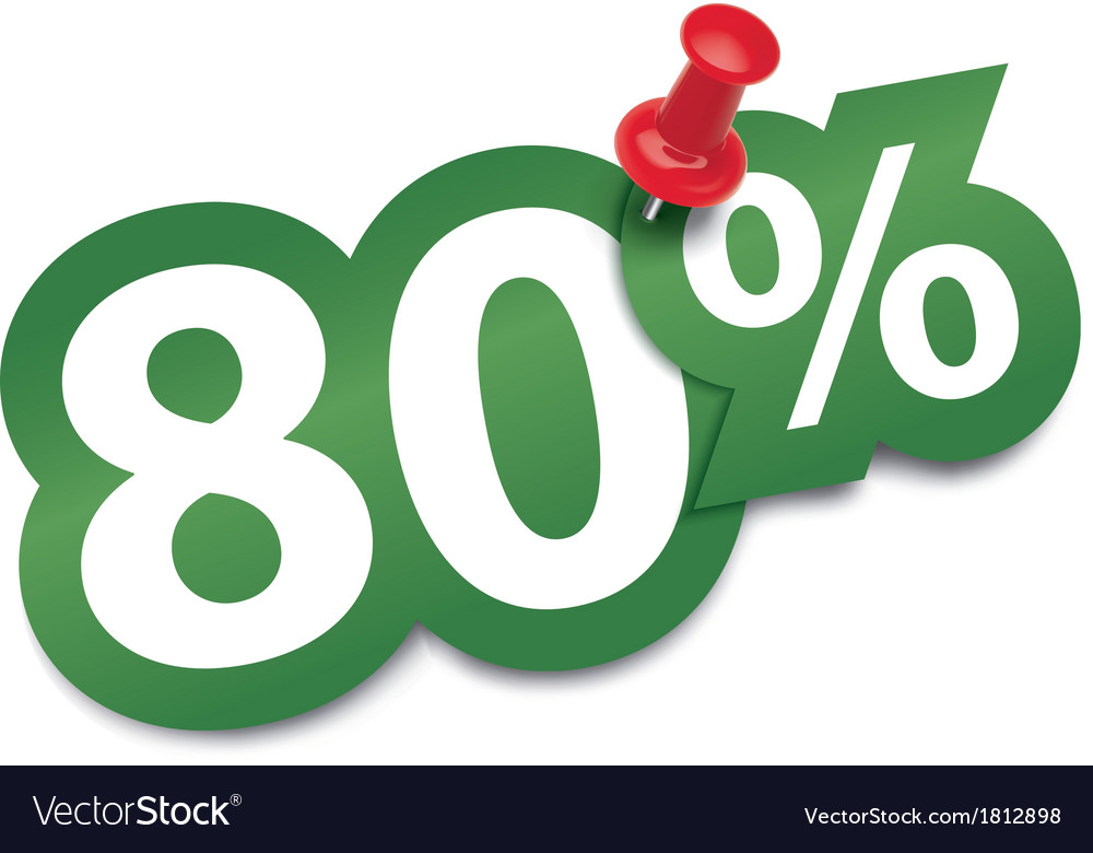 80 скидка картинка