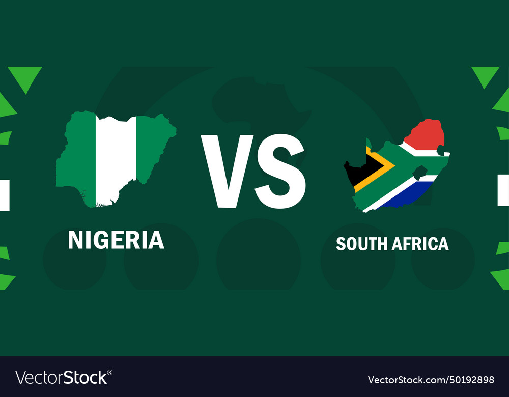 Nigeria And South Africa Match Flags Map African Vector Image artsy-with-diego-live-on-asaase-radio-12-04-25-artsy-with