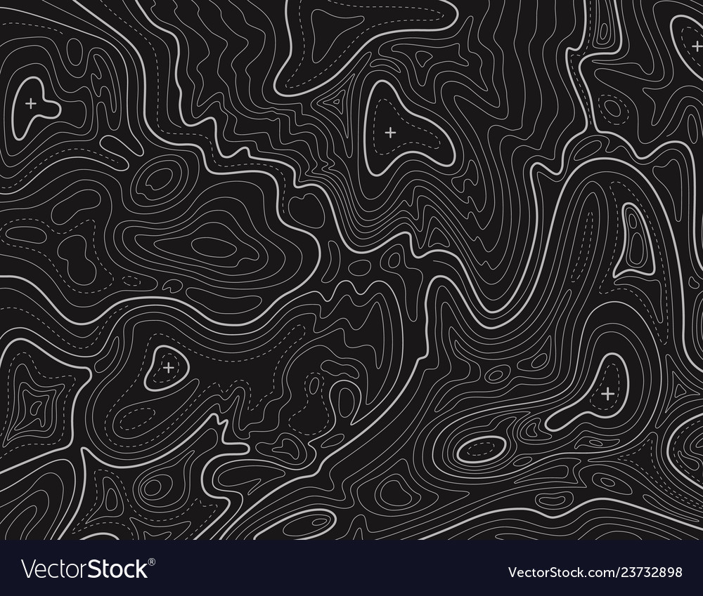 Free Vector Topographic Map Blue Contour Lines - vrogue.co