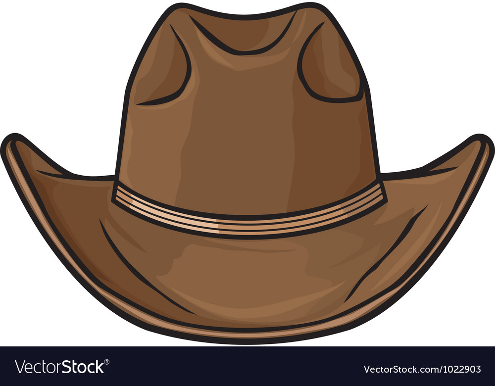 Cowboy hat Royalty Free Vector Image - VectorStock