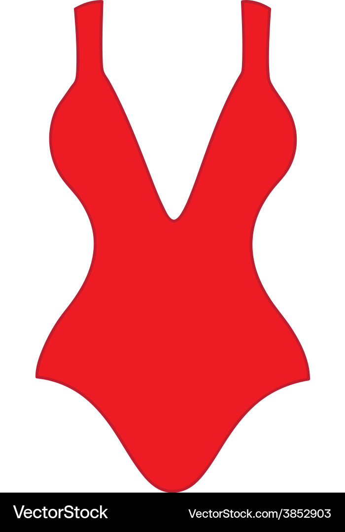Swimsuit Royalty Free Vector Image - VectorStock