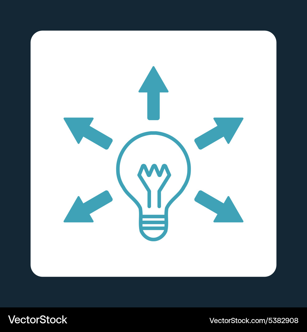 Idea icon Royalty Free Vector Image - VectorStock