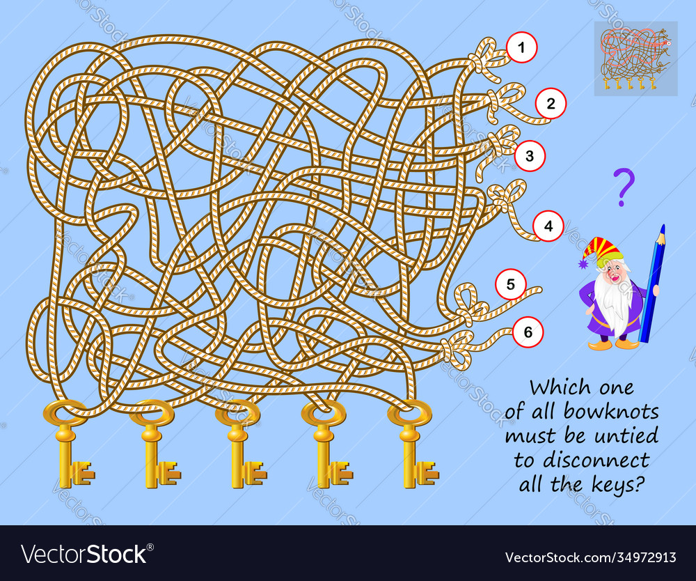 Logic puzzle game for smartest which one all Vector Image