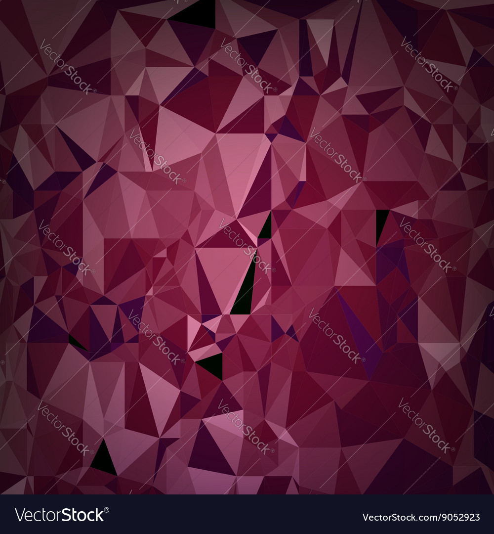 Abstract triangular red pattern