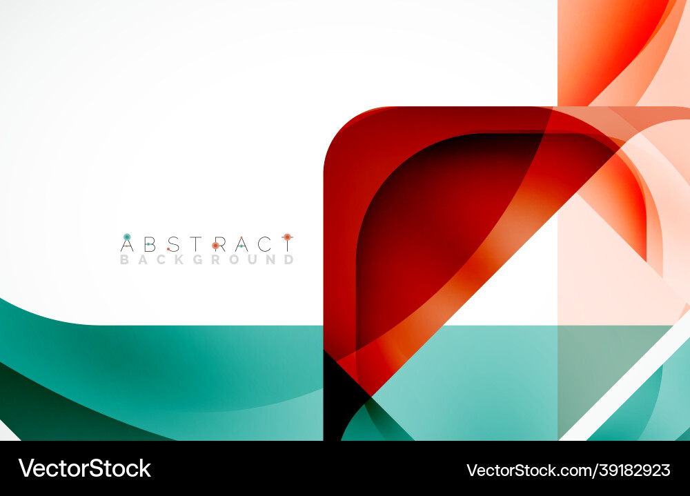 Minimal background abstract square shape Vector Image