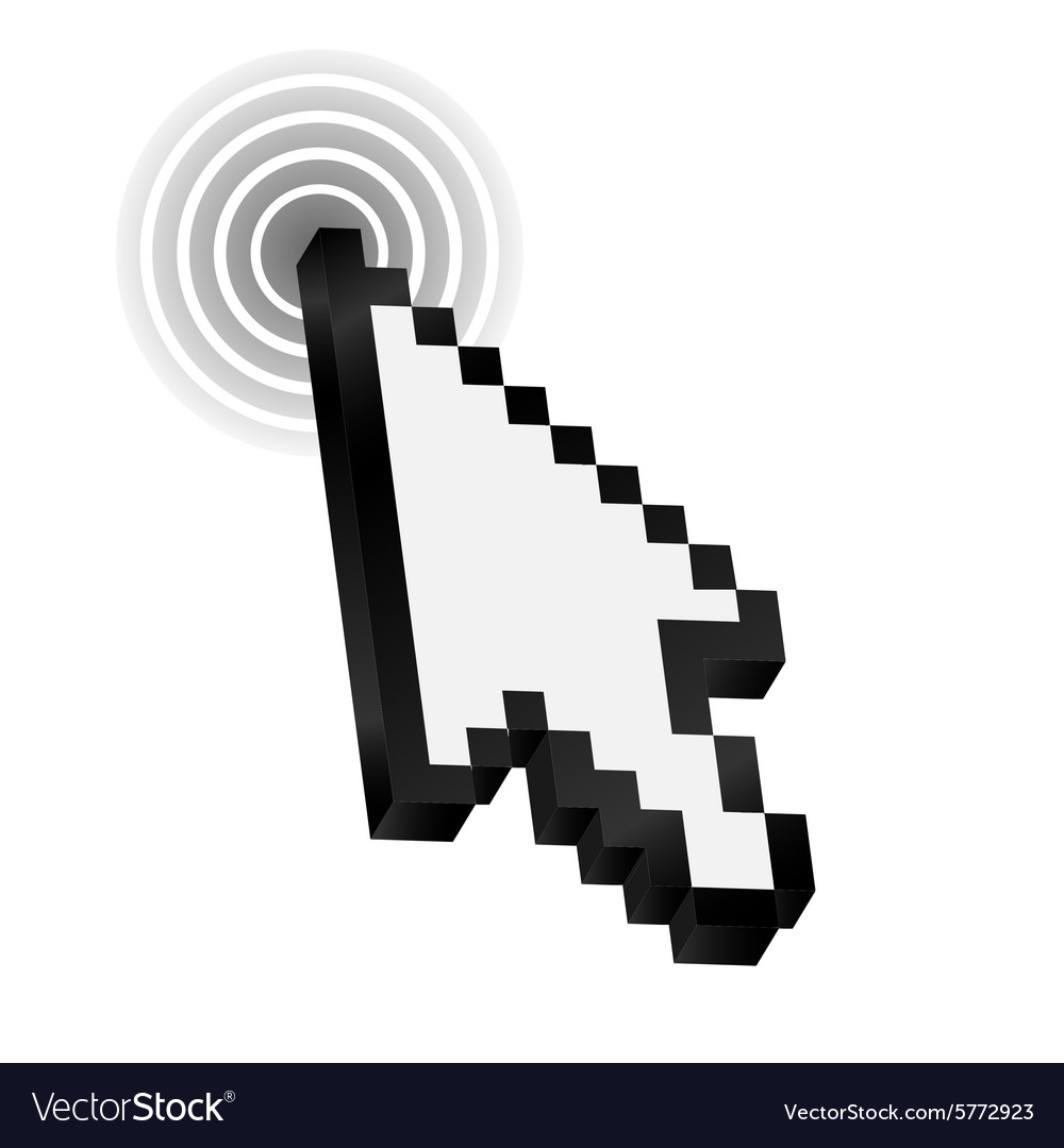 Mouse arrow cursor