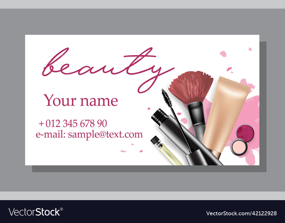 Cosmetics sale banners and ads templates Vector Image