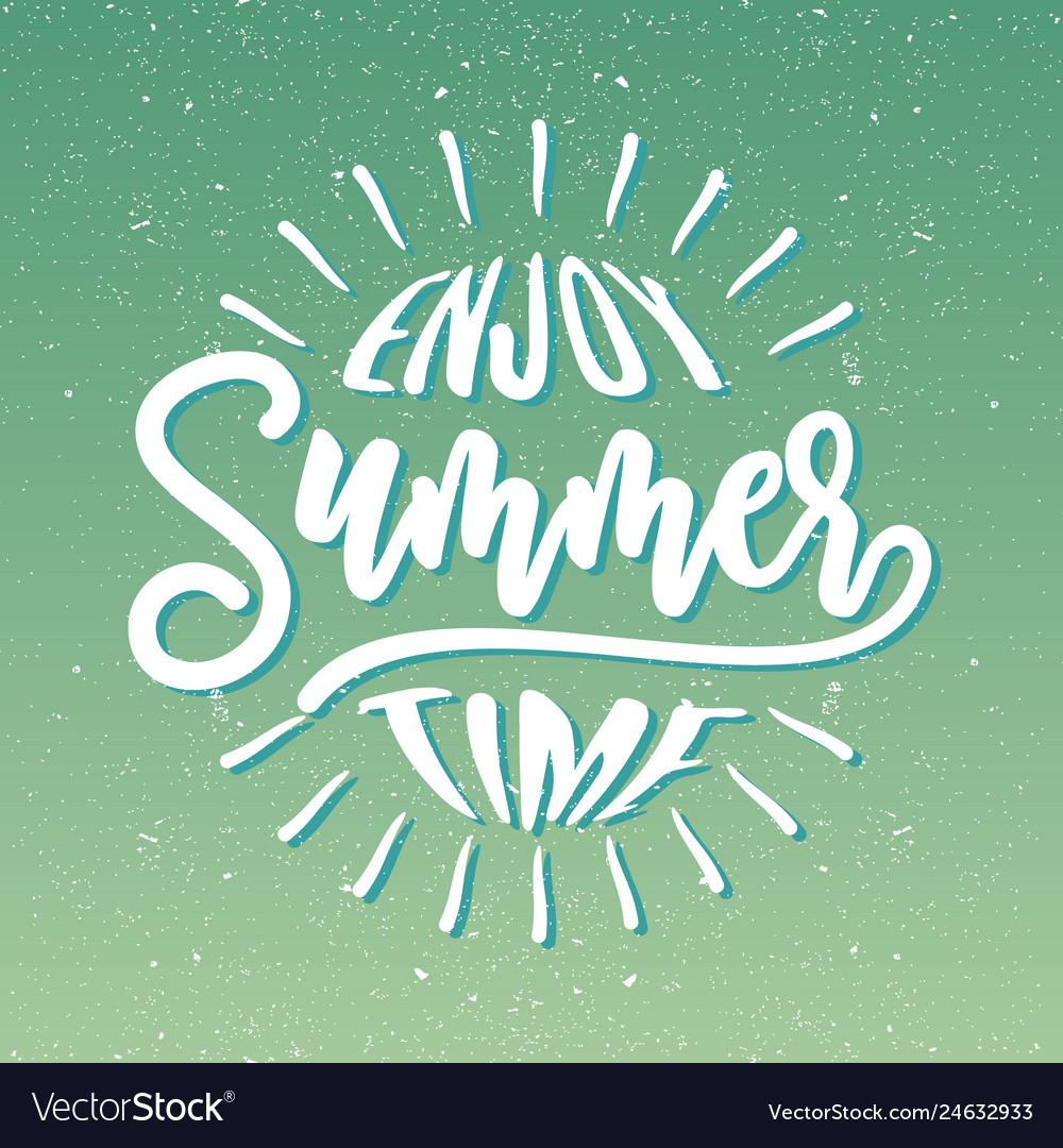 Its summer time Royalty Free Vector Image - VectorStock