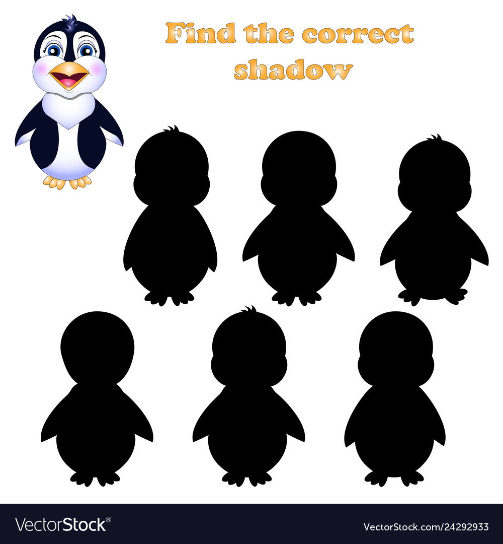 Find the right shadow of a Royalty Free Vector Image