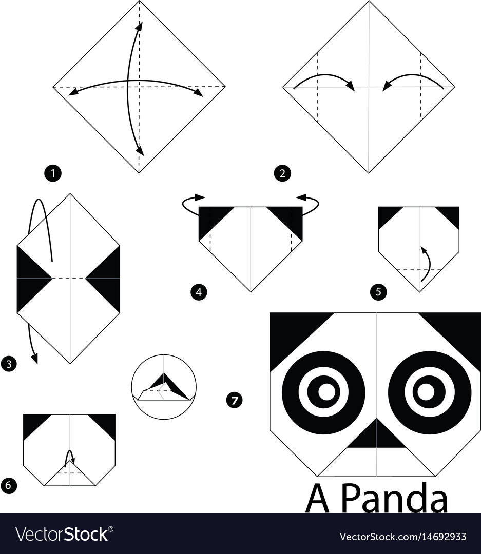 Origami Red Panda Instructions