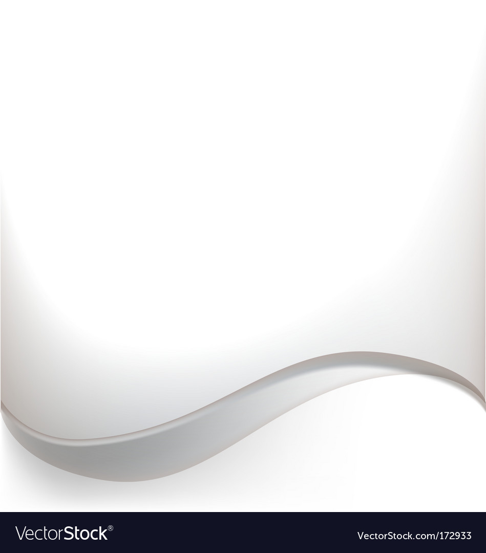 Three dimensional wave Royalty Free Vector Image