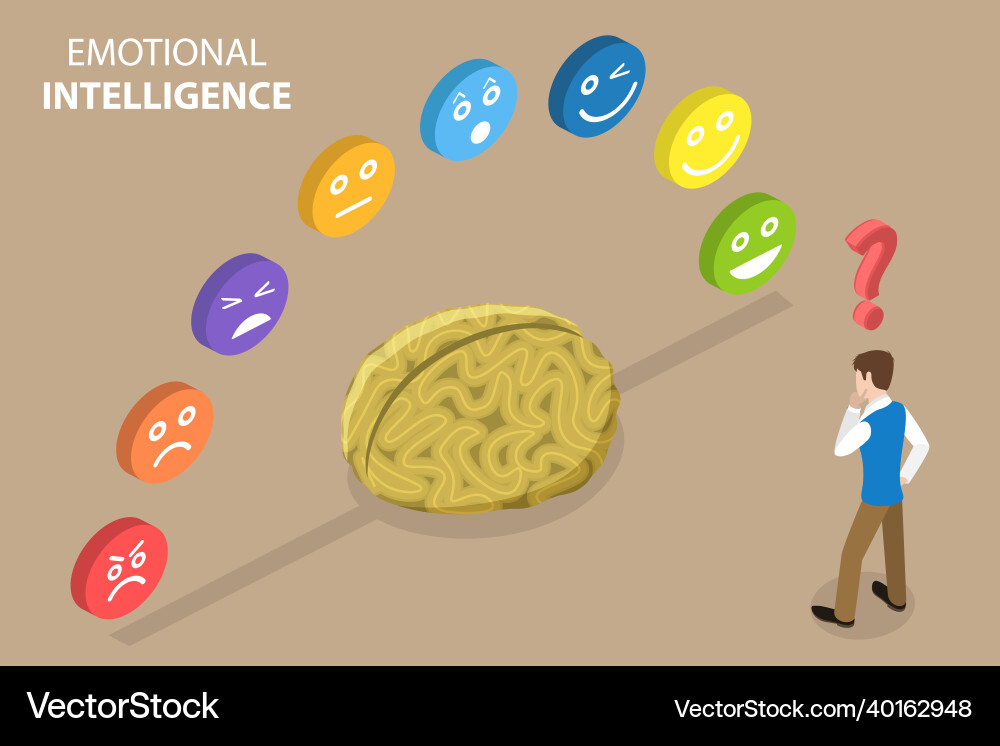 3d isometric flat conceptual Royalty Free Vector Image
