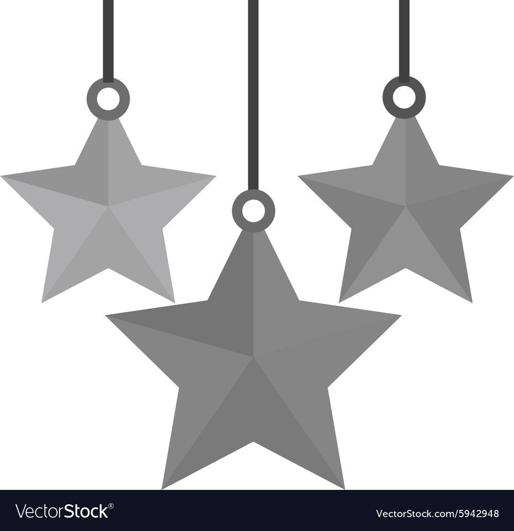 hanging stars royalty free