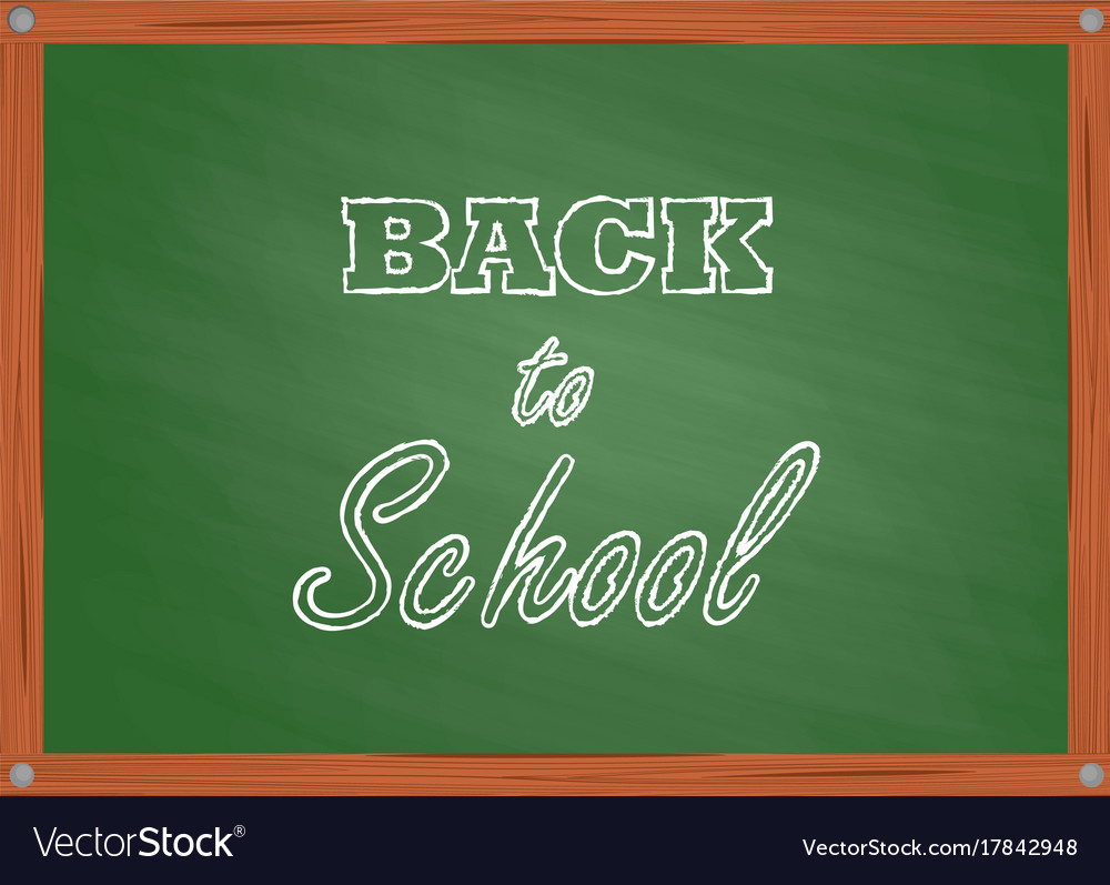 school green board in