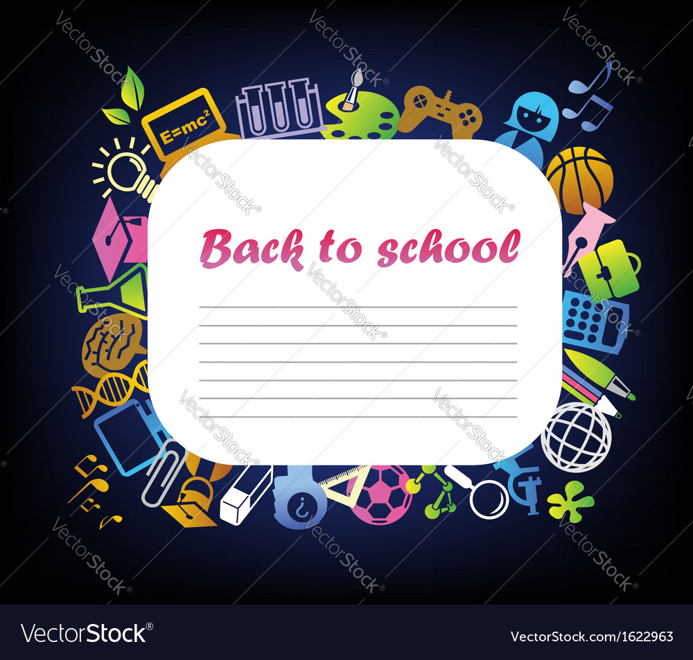 School Royalty Free Vector Image - VectorStock