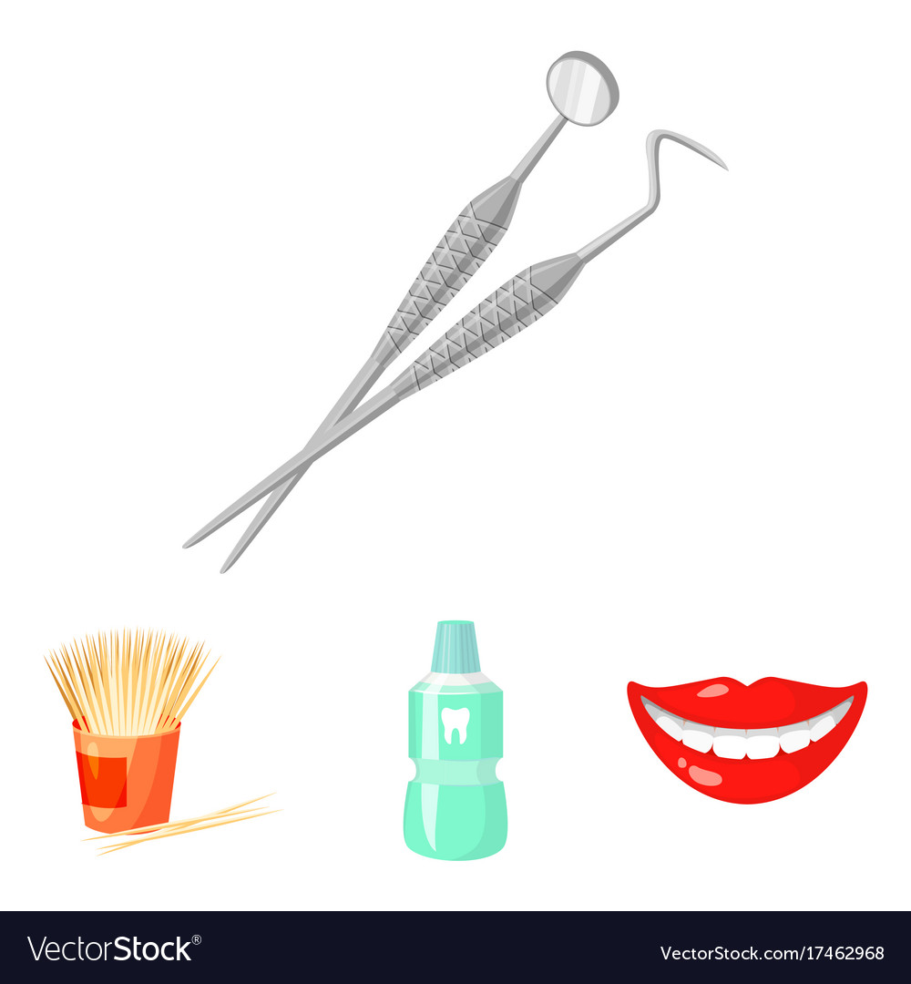 Dental sterile liquid in the jar lips teeth