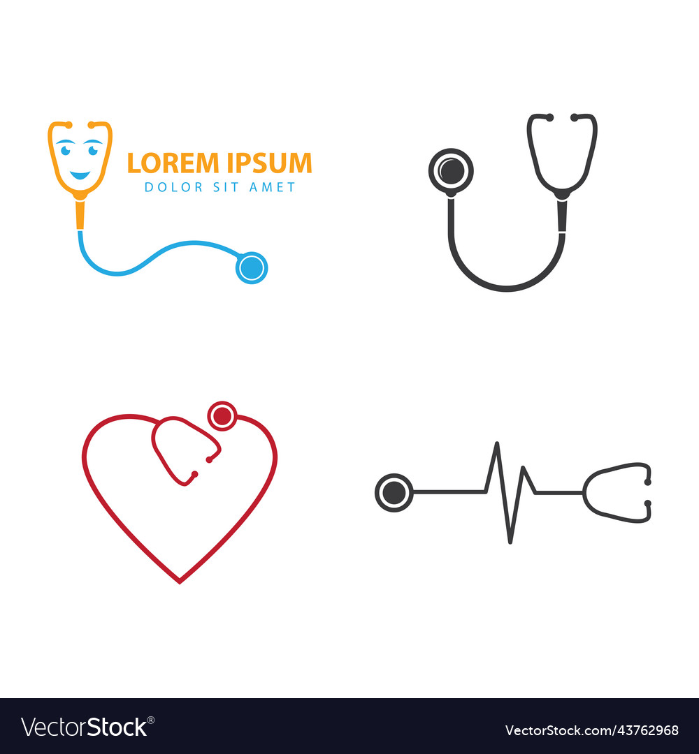 Stethoscope icon Royalty Free Vector Image - VectorStock