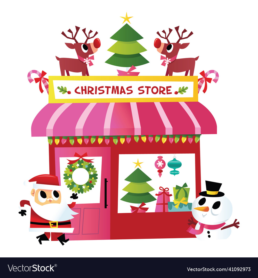 Super cute christmas store