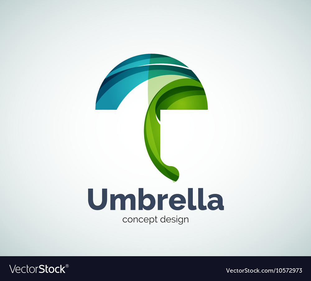 Umbrella logo template