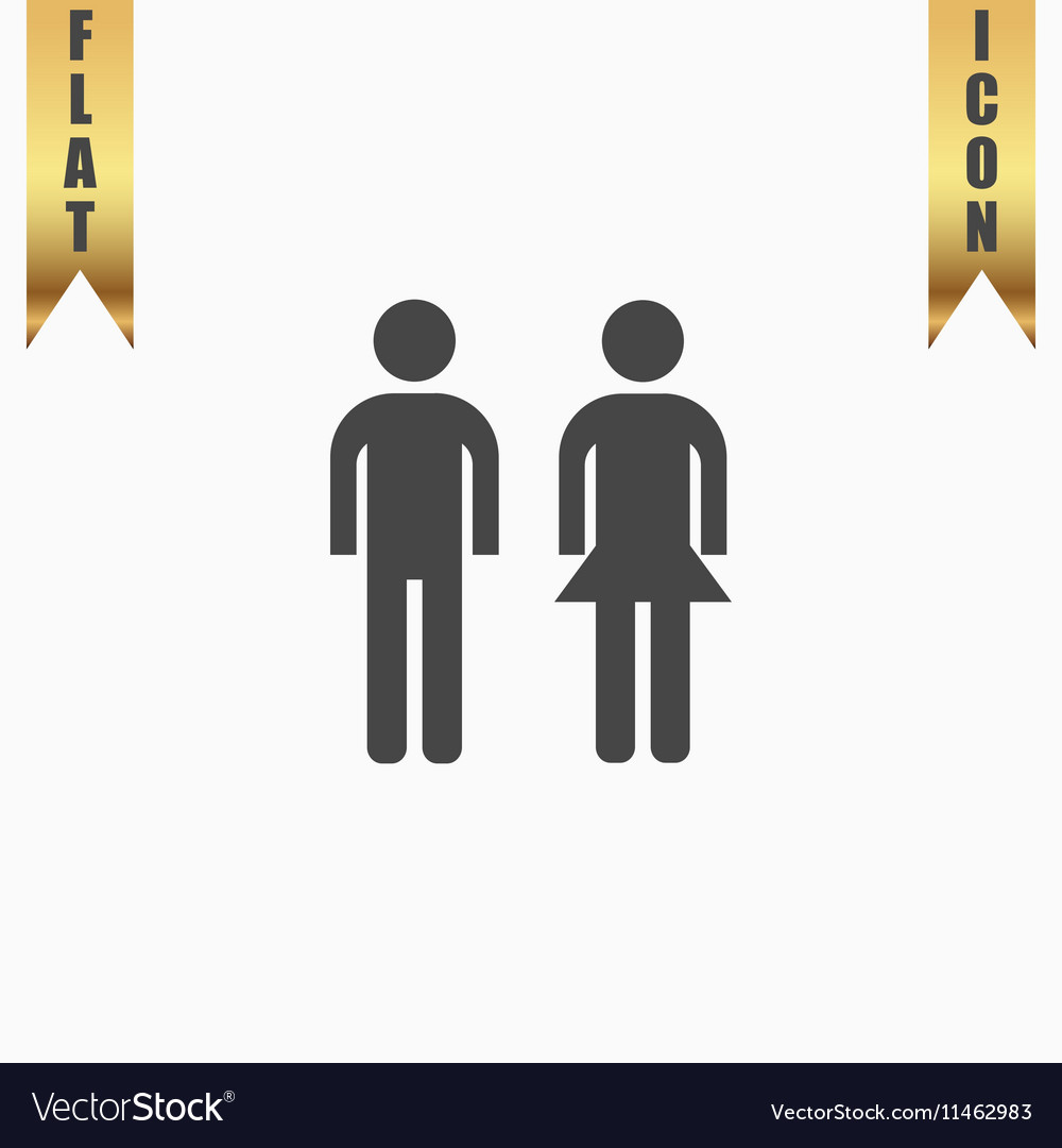 Man and woman icon