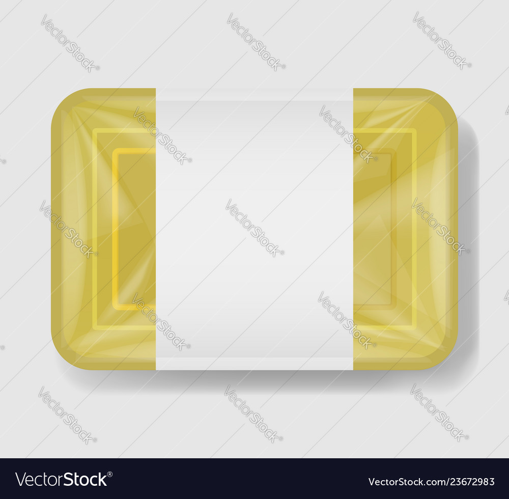 plastic tray container with