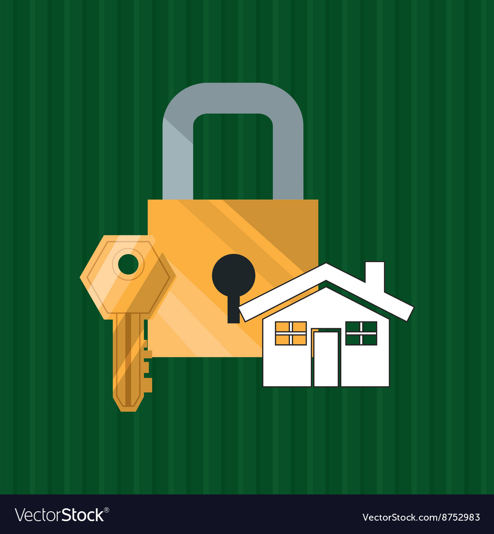 Security design protection icon colorful Vector Image