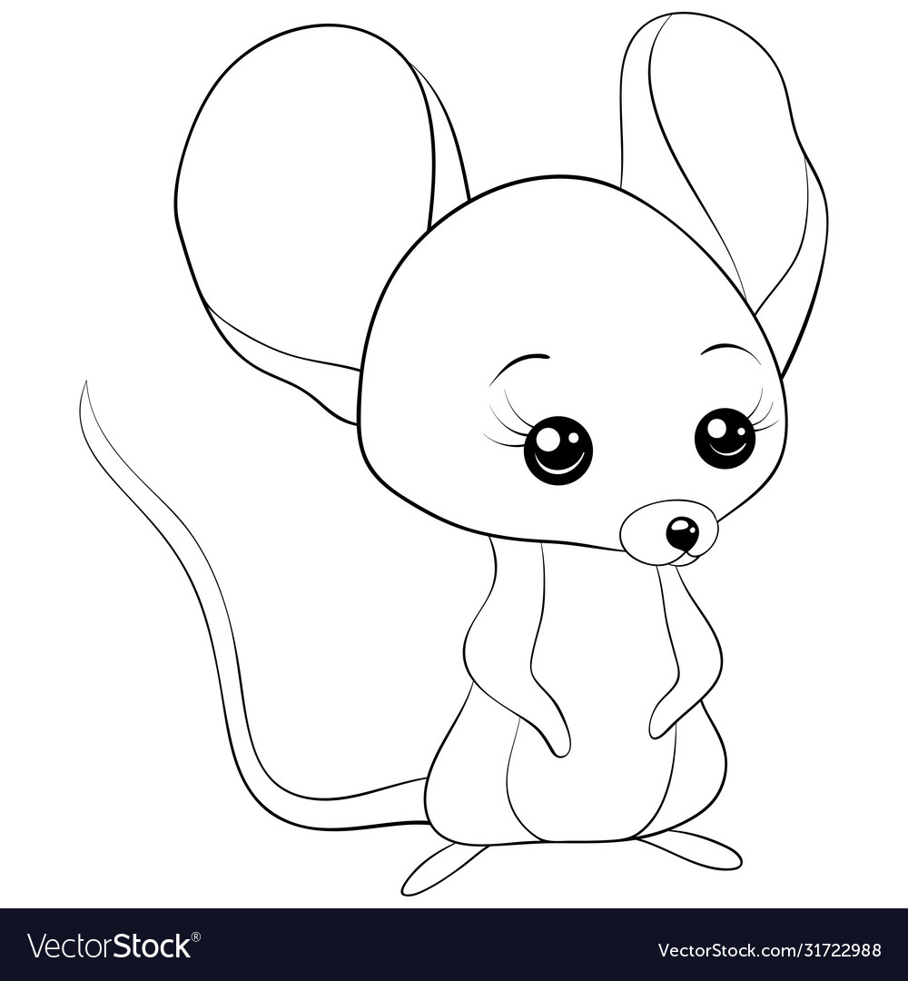 Mouse Cartoon Coloring
