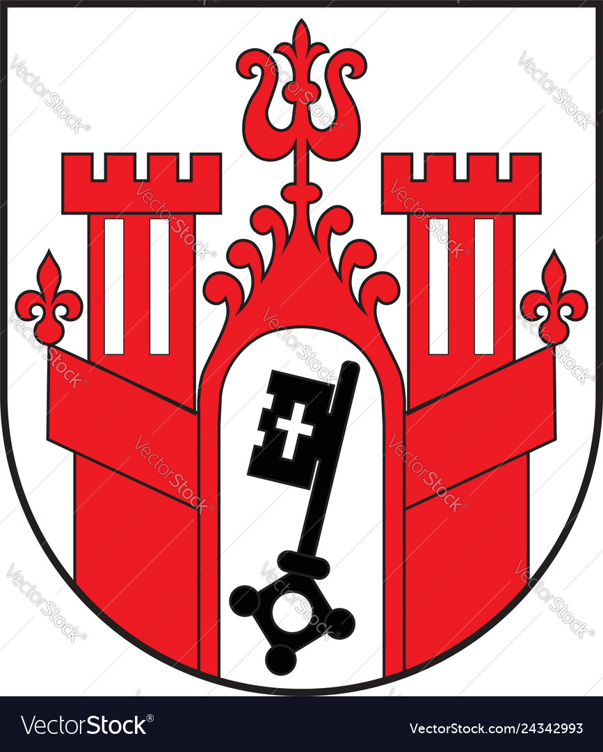 Coat of arms schmallenberg in north Royalty Free Vector