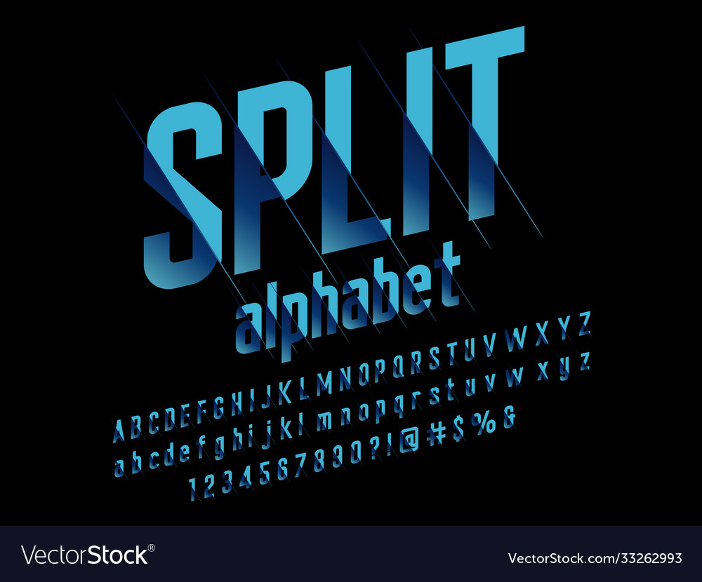 Split On Font