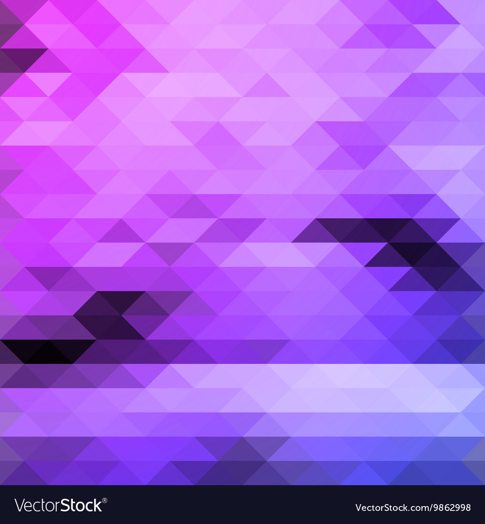 Bright triangles purple and blue colours abstract