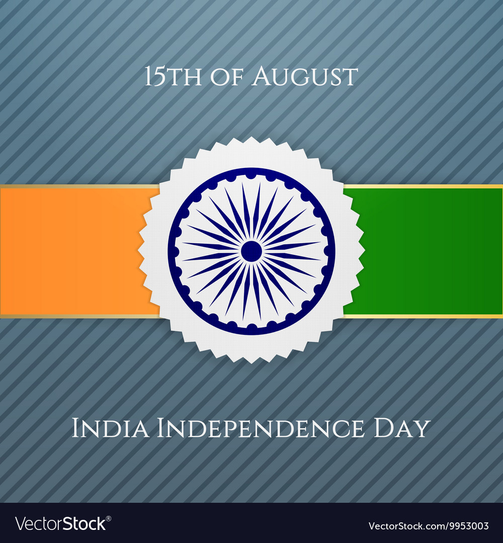 India independence day festive badge