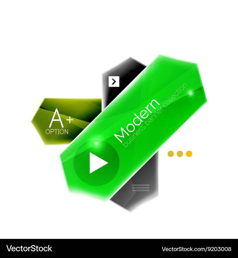 Arrow infographics element Royalty Free Vector Image
