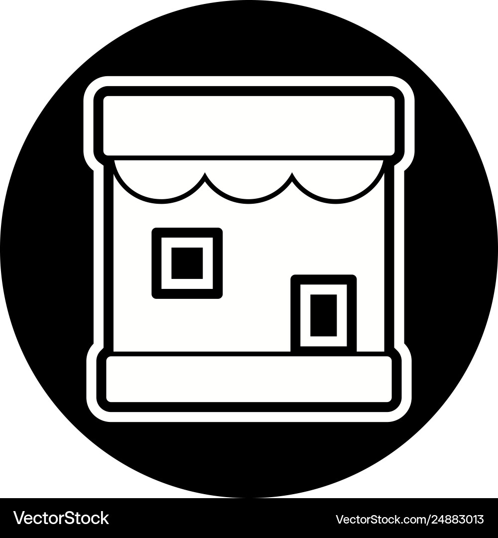 Shop icon design Royalty Free Vector Image - VectorStock
