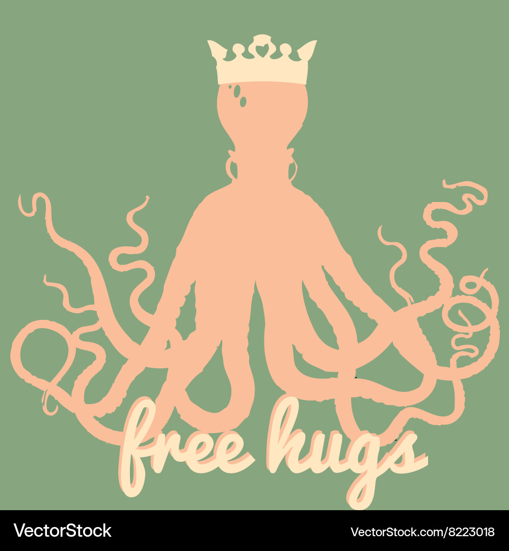 Free hugs Royalty Free Vector Image - VectorStock