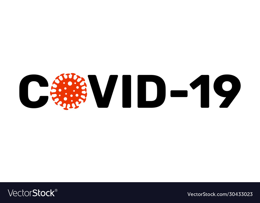 Coronavirus 2019 sign covid-19 simple