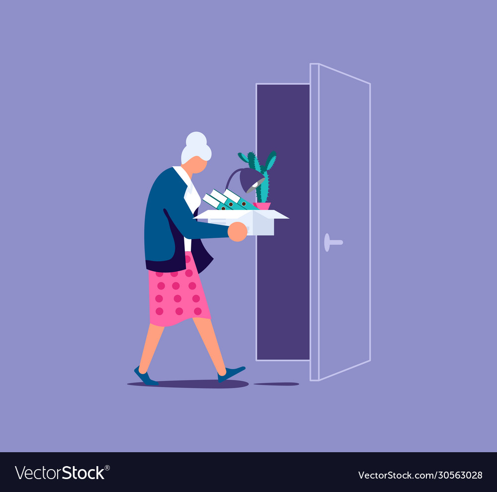 Job reduction metaphor Royalty Free Vector Image